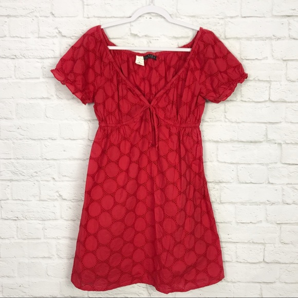 La Blanca Other - La Blanca Rod Beattie PolkaDot Eyelet Swim CoverUp